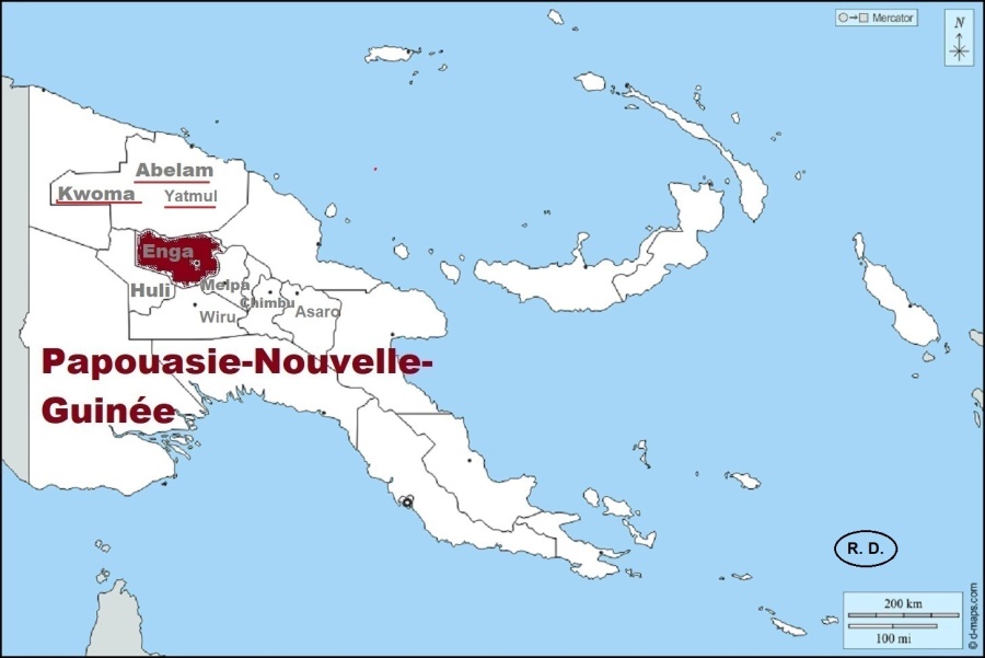 Les Asaro de Papouasie-Nouvelle-Guinée